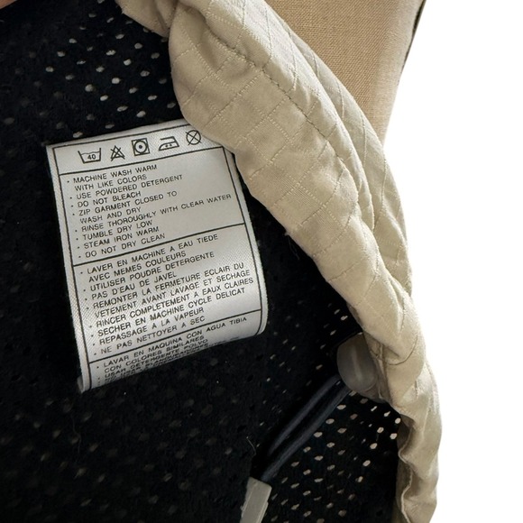 Vintage Nike Center Check Anorak Jacket Pullover Windbreaker Hooded Mens Medium - Picture 11 of 12